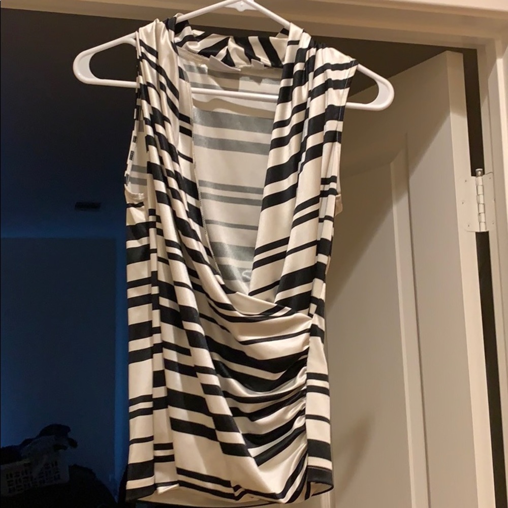 New York and Company Faux Wrap Top